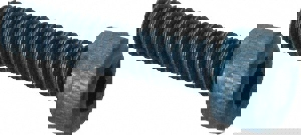 Socket Cap Screw: M4 x 0.7, 16 mm Length Under Head, Socket Cap Head, Hex Socket Drive, Alloy Steel, Metric Blue Finish